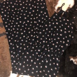 Black Floral Maxi Dress